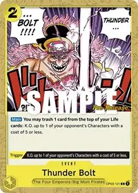 Thunder Bolt (Pillars of Strength Pre-Release Cards)