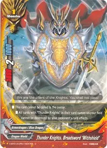Thunder Knights Broadsword Withshield (Crossing Generations)