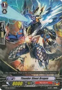 Thunder Shout Dragon (G-BT02: Soaring Ascent of Gale & Blossom)