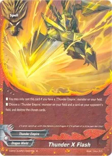 Thunder X Flash (Crossing Generations) — Future Card BuddyFight Card Value