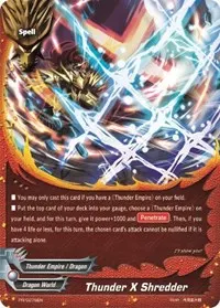 Thunder X Shredder (Promo Cards)