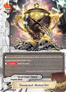 Thunderbolt Marked Urn (X-TD03: Thunderous Warlords Alliance)