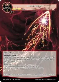 Thunderclap (Masterpiece Collection 03 "Dimensional Hope")