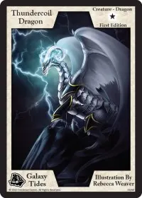 Thundercoil Dragon First Edition (Galaxy Tides)