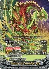 Thundercry and Thunderflash Agito (Dimension Destroyer)
