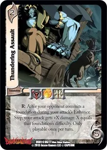 Thundering Assault (Darkstalkers: Collector's Tins)