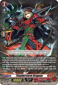 Thunderstorm Dragoon (D-BT11: Clash of the Heroes)