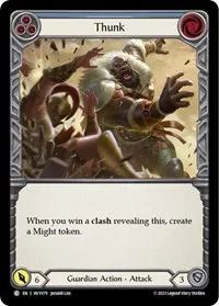 thunk blue (Heavy Hitters) — Flesh & Blood TCG Card Value