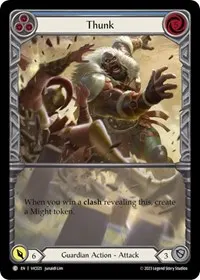 thunk blue (Blitz Deck: Heavy Hitters - Victor)