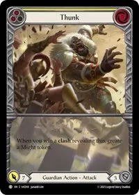 thunk yellow (Blitz Deck: Heavy Hitters - Victor)