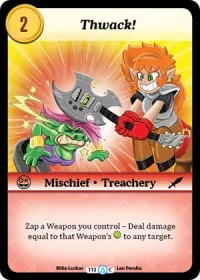 Thwack (Season 1) — Munchkin CCG Card Value