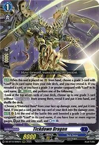 Tickdown Dragon (DZ-BT10: Dragonsoul Resonance) — Cardfight Vanguard Card Value