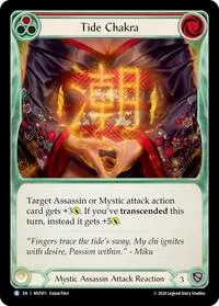 Tide Chakra Red (Part the Mistveil) — Flesh & Blood TCG Card Value