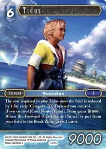 Tidus Starter (Opus I)