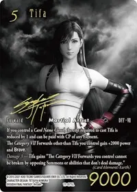 Tifa Noir Promo (FF: Promo Cards)