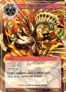 Tiger Charge (Curse of the Frozen Casket)