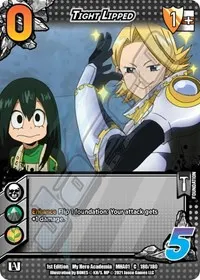 Tight Lipped (UniVersus: My Hero Academia)