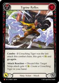 Tigrine Reflex Red (Compendium of Rathe) — Flesh & Blood TCG Card Value