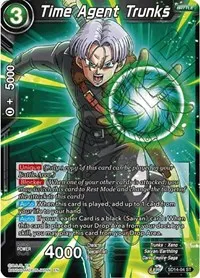 Time Agent Trunks (Rise of the Unison Warrior) — Dragon Ball Super CCG Card Value