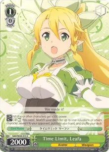 Time Limit Leafa (Sword Art Online II Vol.2)