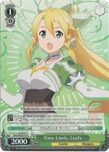 Time Limit Leafa Parallel Foil (Sword Art Online II Vol.2)