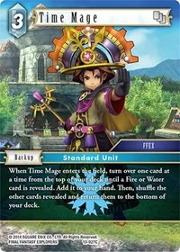 Time Mage (Opus XIII: Crystal Radiance) — Final Fantasy TCG Card Value