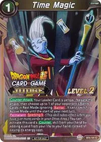 Time Magic Level 2 (Judge Promotion Cards) — Dragon Ball Super CCG Card Value