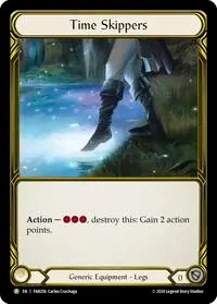 Time Skippers Golden FAB256 (Flesh and Blood: Promo Cards)