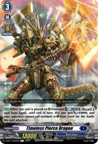 Timeless Pierce Dragon (D-BT11: Clash of the Heroes)