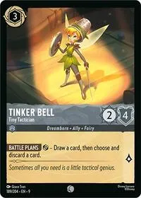Tinker Bell Tiny Tactician (Fabled) — Lorcana TCG Card Value