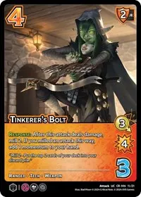 Tinkerers Bolt (Challenger Series: Vox Machina and Mighty Nein)