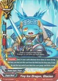 Tiny Ice Dragon Glacion (Driven to Disorder)
