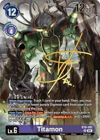 Titamon Rare Pull (World Convergence) — Digimon Card Game Card Value