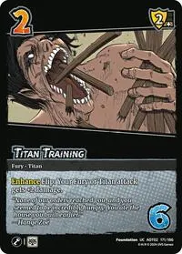 Titan Training (Attack On Titan: Origins of Power)