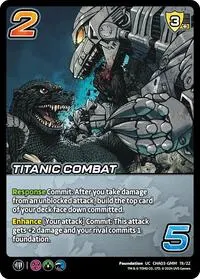 Titanic Combat (Challenger Series: Godzilla)