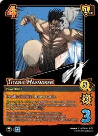 Titanic Haymaker (Challenger Series: Attack on Titan: Battle for Humanity)