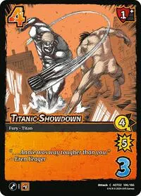 Titanic Showdown (Attack On Titan: Origins of Power)