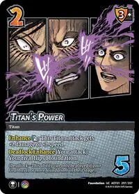 Titans Power (Attack on Titan: Battle for Humanity)
