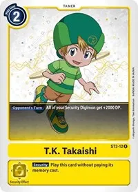 TK Takaishi (Starter Deck 03: Heaven's Yellow)