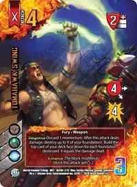 Tomahawk Swing (Mortal Kombat DLC) — UniVersus Card Value