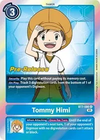 Tommy Himi (Next Adventure Pre-Release Cards)
