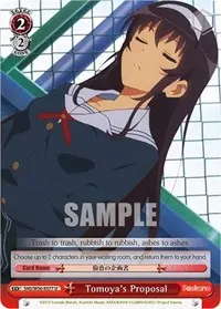 Tomoyas Proposal 77 (Saekano: How to Raise a Boring Girlfriend)