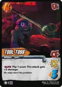 Tool Toss (Teenage Mutant Ninja Turtles) — UniVersus Card Value