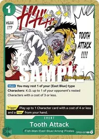 Tooth Attack (Pillars of Strength Pre-Release Cards)