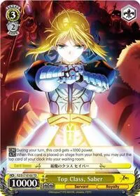 Top Class Saber (Fate/Zero)