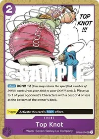 Top Knot (Pillars of Strength)