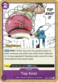 Top Knot (Pillars of Strength Pre-Release Cards)