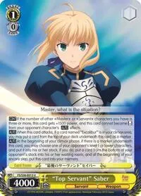 Top Servant Saber (Fate/stay night [Unlimited Blade Works] Vol. II)