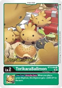 TorikaraBallmon (Across Time Pre-Release Cards)
