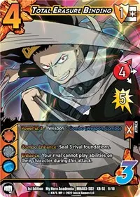 Total Erasure Binding XR (UniVersus: My Hero Academia: Heroes Clash)